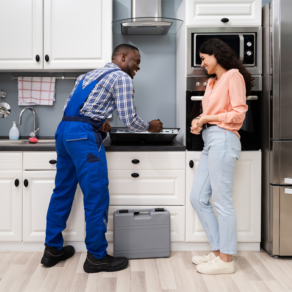 can you provide an estimate for cooktop repair before beginning any work in Jarvis Illinois